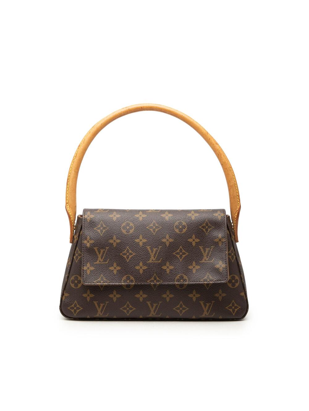 Louis Vuitton Looping Handbag Canvas #367959L11B